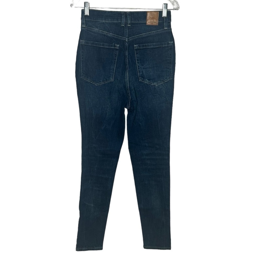 We The Free Dark Wash High Rise Skinny Jeans - Picture 3 of 16